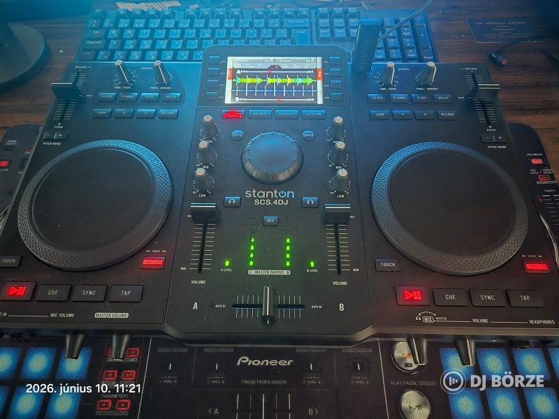 Stanton SCS.4DJ DJ kontroller + Vestax