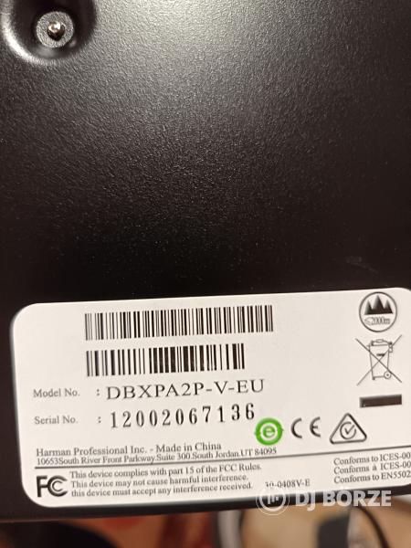 dbx DriveRack PA2
