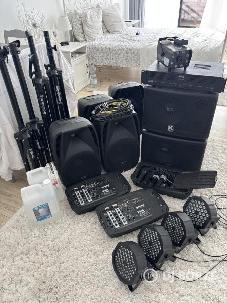 👊Mobil dj-k figyelem, komplett hang-fénytechnika‼️💥