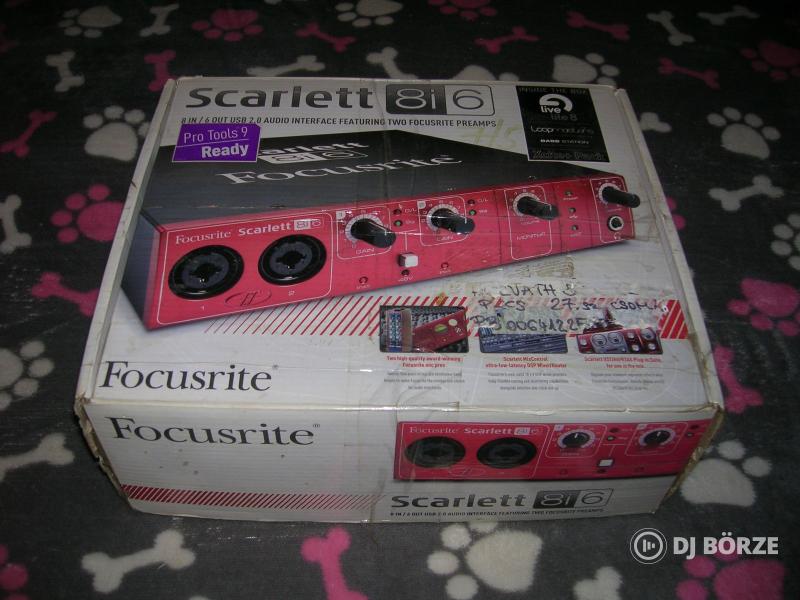 Focusrite Scarlett 8i6 USB 1. generációs audio interfész
