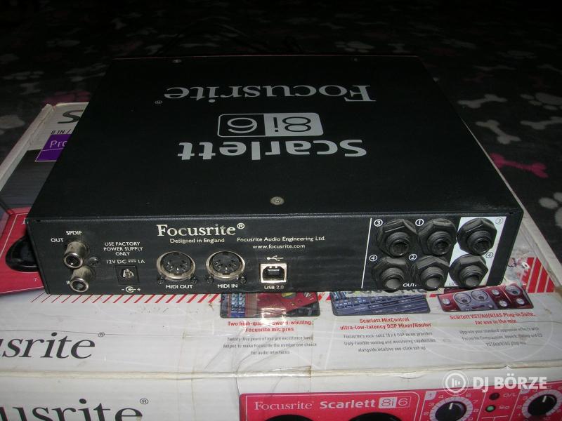 Focusrite Scarlett 8i6 USB 1. generációs audio interfész