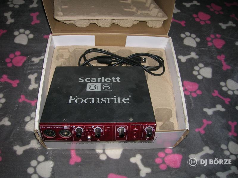Focusrite Scarlett 8i6 USB 1. generációs audio interfész