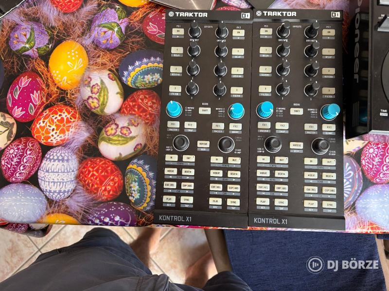 Pioneer Efx 1000+Kontrol x1 egyedi szinezésű+4dbcd+2db lemez timecod+2torg timecod lp+Akai Midimix