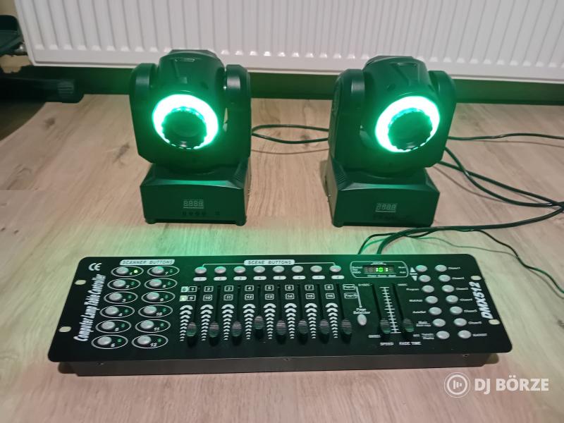 2db van! Új fajta gobókkal 60w os ritka nyakvilágításos robot (beszámítás is) Saját videó