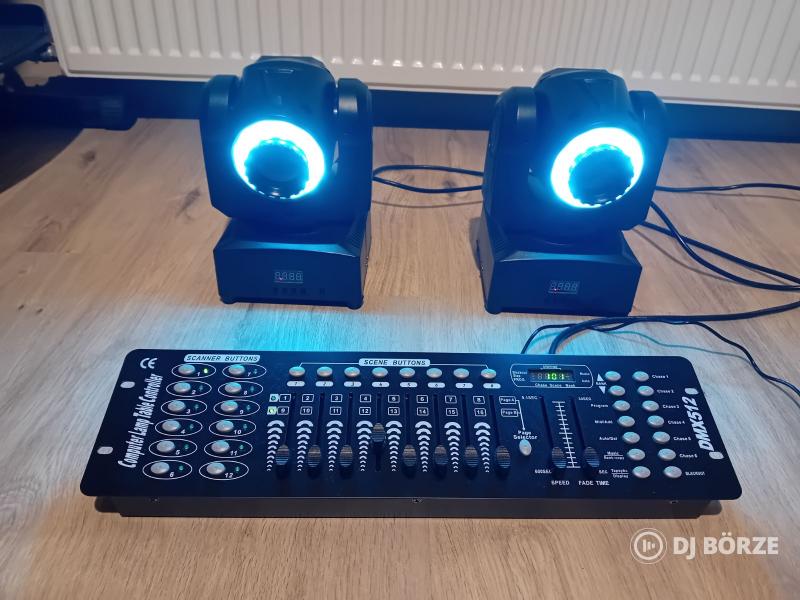 2db van! Új fajta gobókkal 60w os ritka nyakvilágításos robot (beszámítás is) Saját videó