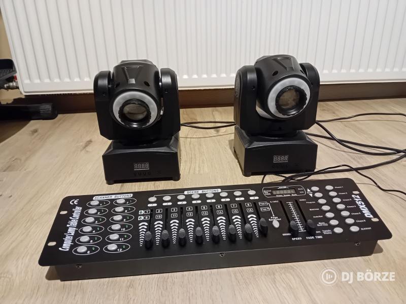 2db van! Új fajta gobókkal 60w os ritka nyakvilágításos robot (beszámítás is) Saját videó