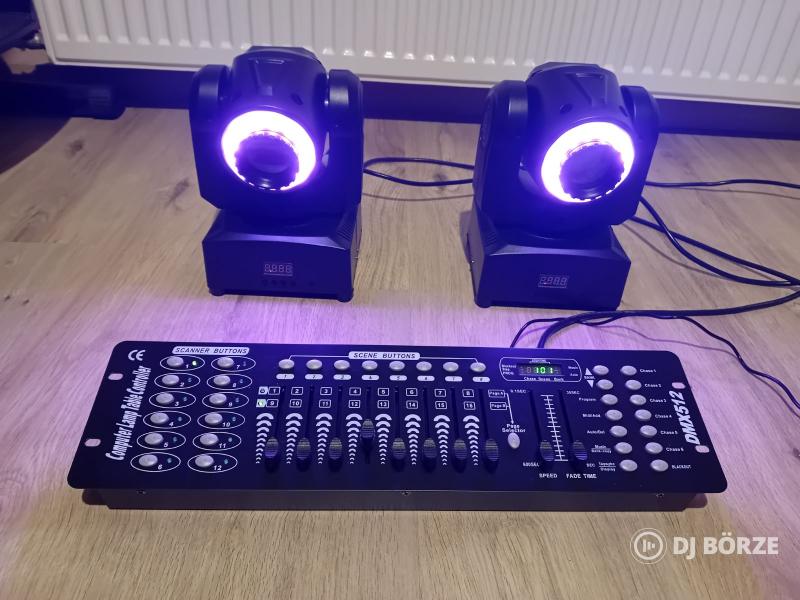 2db van! Új fajta gobókkal 60w os ritka nyakvilágításos robot (beszámítás is) Saját videó