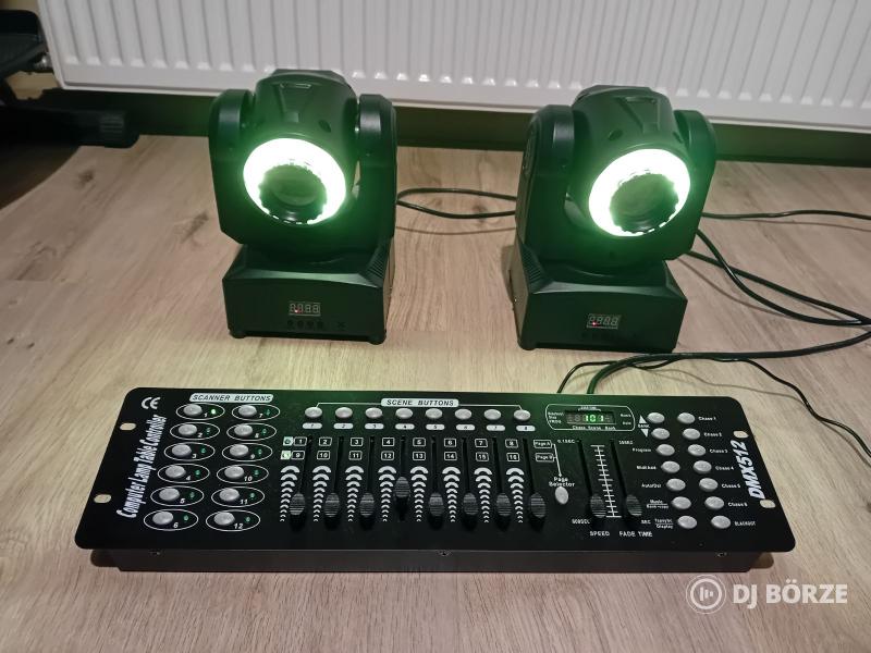 2db van! Új fajta gobókkal 60w os ritka nyakvilágításos robot (beszámítás is) Saját videó