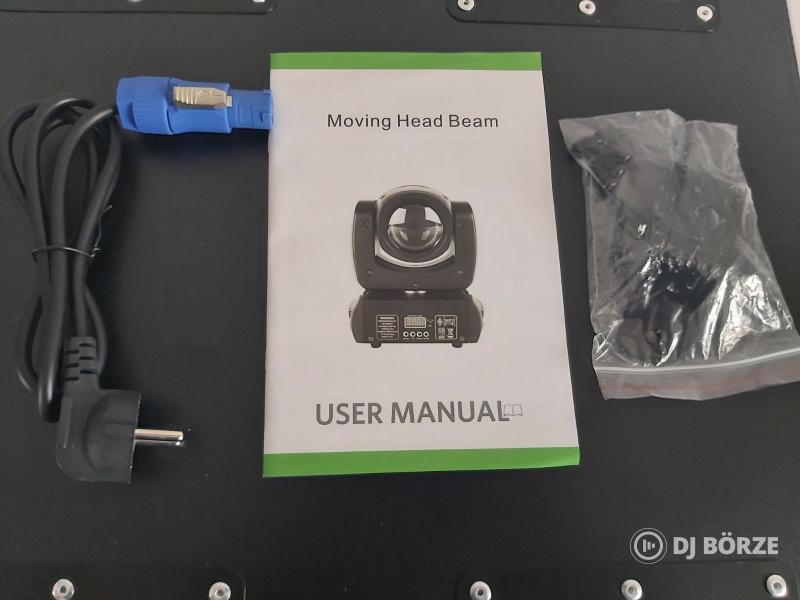 Eladó új 100 watt beam&spot robotlámpák, ajándék rackekkel