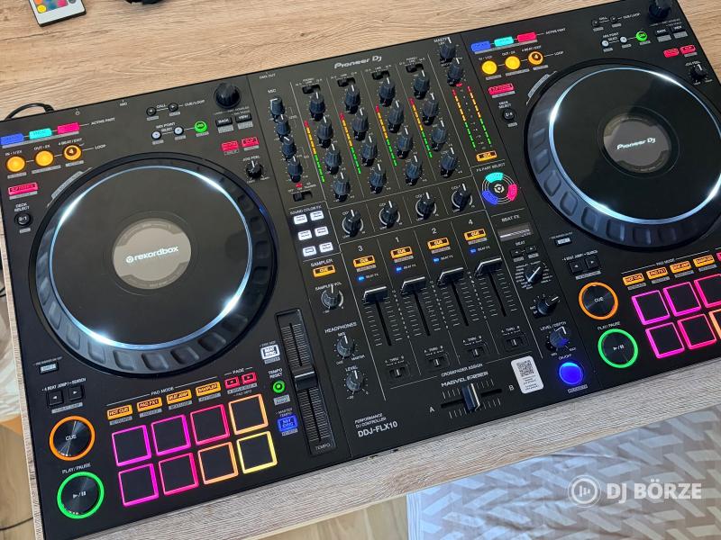 Pioneer DJ DDJ-FLX10 klub-standard kontroller eladó (Kifogástalan állapot)
