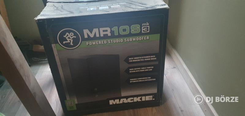 Mackie MR10S mk3 subwoofer stúdió mélyláda