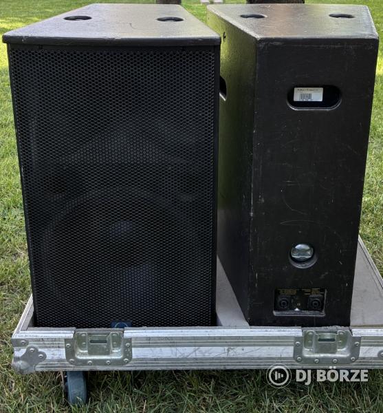 Turbosound TQ-259 hangfalpár + flight case