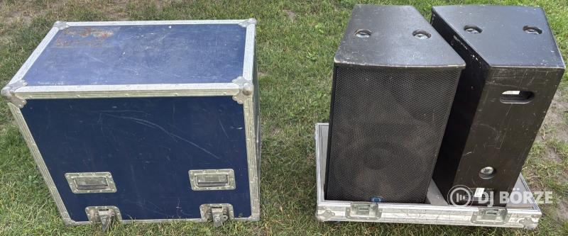 Turbosound TQ-259 hangfalpár + flight case