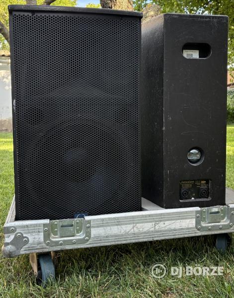 Turbosound TQ-259 hangfalpár + flight case