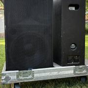 Turbosound TQ-259 hangfalpár + flight case