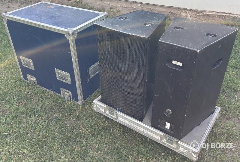 Turbosound TQ-259 hangfalpár + flight case
