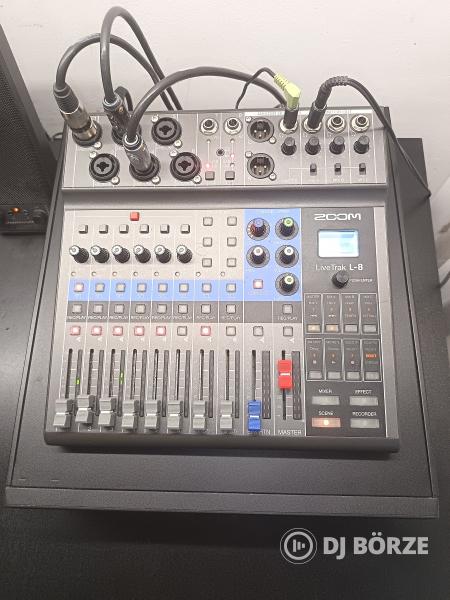 Zoom Livetrak L8 digitális keverő