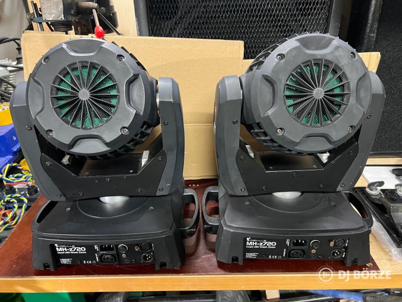 Stairville MH-z720 RGBW LED wash (7x20W), 2 db egyben