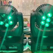 Stairville MH-z720 RGBW LED wash (7x20W), 2 db egyben