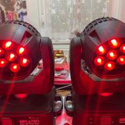 Stairville MH-z720 RGBW LED wash (7x20W), 2 db egyben