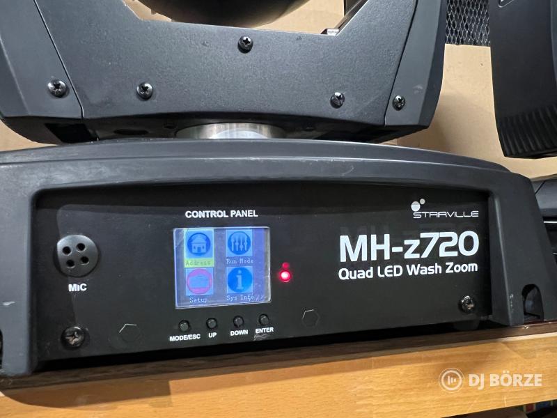 Stairville MH-z720 RGBW LED wash (7x20W), 2 db egyben
