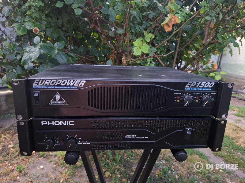 Behringer + Phonic Végfok !