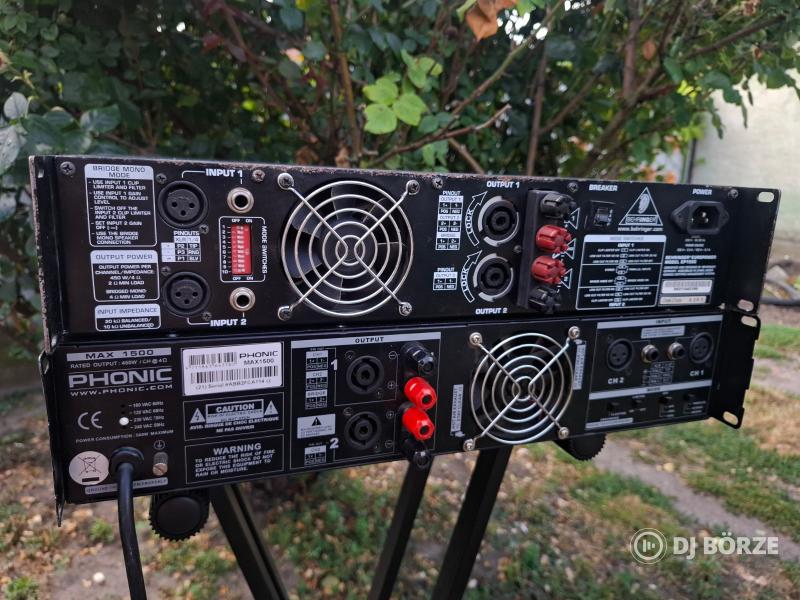 Behringer + Phonic Végfok !