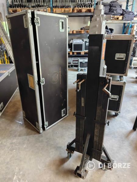 Doughty Zenith mk3 520R csörlős emelő (5,37m 200kg) konténerezve eladó