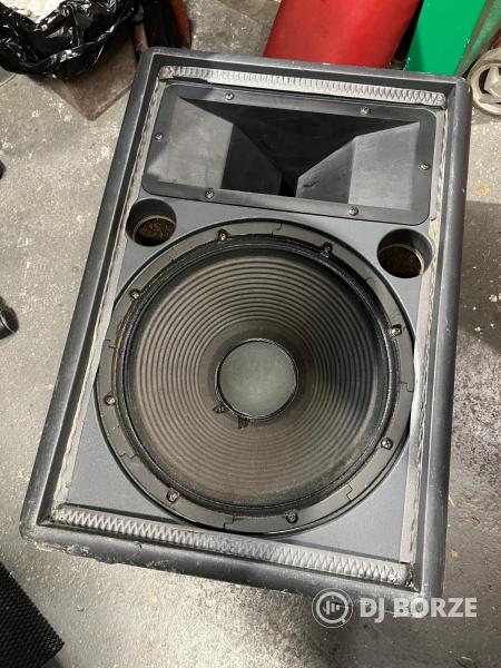 Bell, Fostex V3, 250W RMS, 15", 8 ohm topláda pár, hangfal pár + állvány