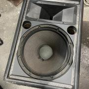 Bell, Fostex V3, 250W RMS, 15", 8 ohm topláda pár, hangfal pár + állvány