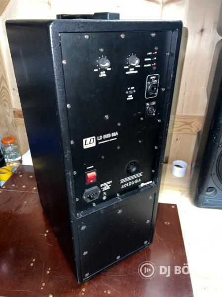 LD Systems LD SUB 88A, 150W RMS aktív mélyláda, szubláda tokkal