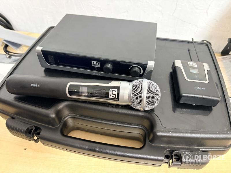 LD Systems Mikrofon szett - zsebadó, fejmikrofon, kézi mikrofon stb