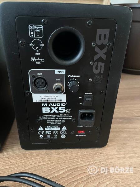 M-Audio BX5 D2 Studio monitor hangfal pár