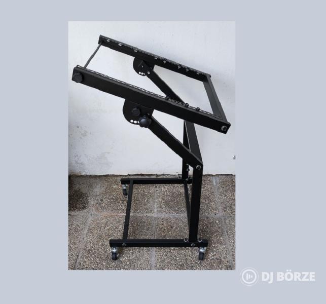 19 collos dönthető, gurulós rack állvány