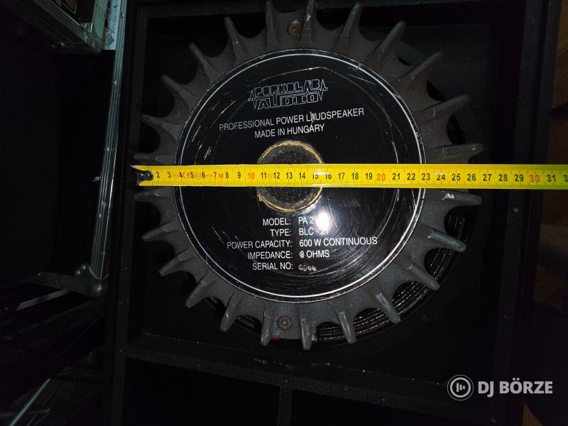 21" RCF 8005 Porkoláb Hangszoróval
