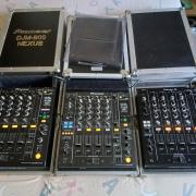 Pioneer DJM 900NEXUS 2, 850, 750MK2, 750, 700, 400, S3 SERATO, MACKIE d.2, AMERICAN A. MX 1400 DSP