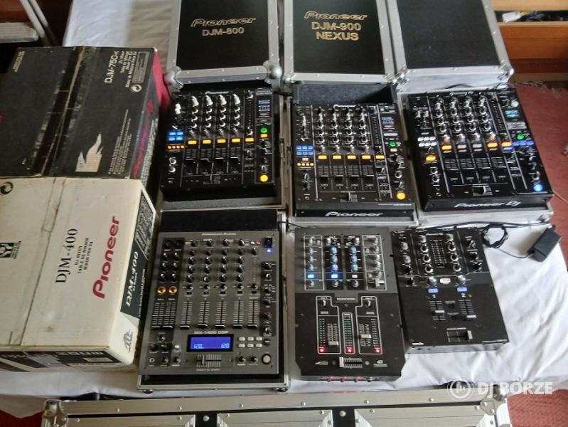 Pioneer DJM 900NEXUS 2, 850, 750MK2, 750, 700, 400, S3 SERATO, MACKIE d.2, AMERICAN A. MX 1400 DSP
