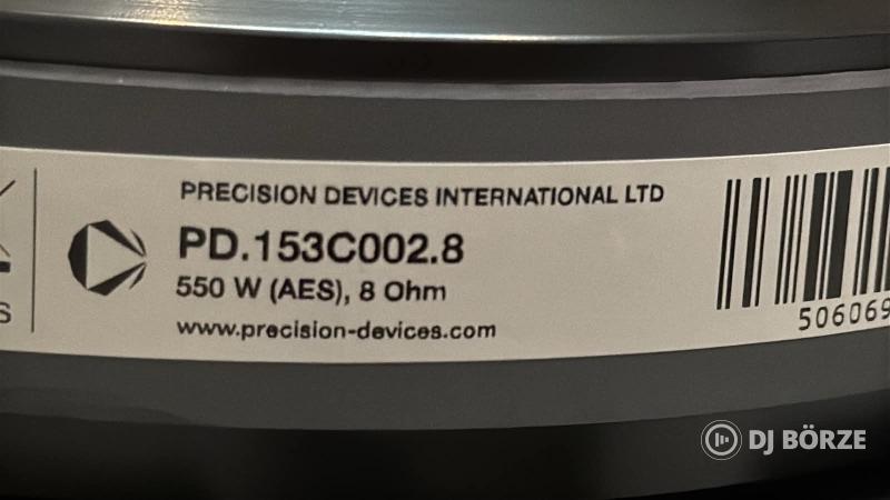 Precision Devices PD.153C002 hangszóró