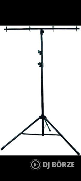 Komplett DJ fénytechnikai szett – 4 LED lámpa + ADJ állvány + dobozok – Azonnal használható