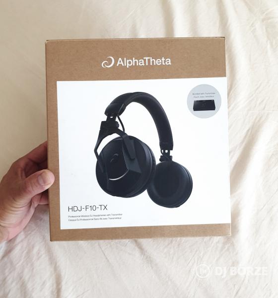 Alpha Theta (Pioneer Dj) F10-TX vezeték nélküli dj füles (BT és vezetékes móddal is)