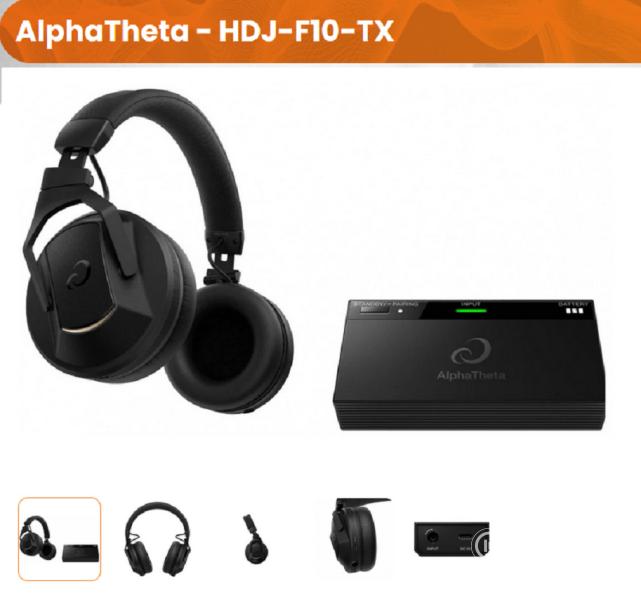 Alpha Theta (Pioneer Dj) F10-TX vezeték nélküli dj füles (BT és vezetékes móddal is)