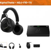 Alpha Theta (Pioneer Dj) F10-TX vezeték nélküli dj füles (BT és vezetékes móddal is)