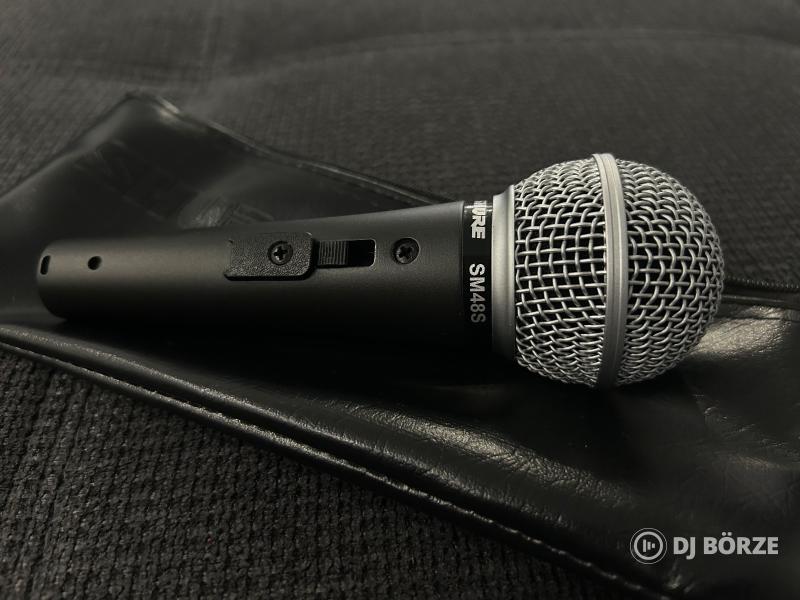 Shure SM-48sLC dinamikus mikrofon