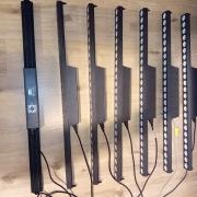 12db!Saját videó!Led bar 24x3w RGB (beszámítás is) 98cm (Régi retró fényeket is beszámítok)
