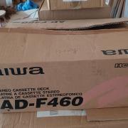 aiwa magnódeck AD-F460 kituno alapotban elado sajat dobozaban