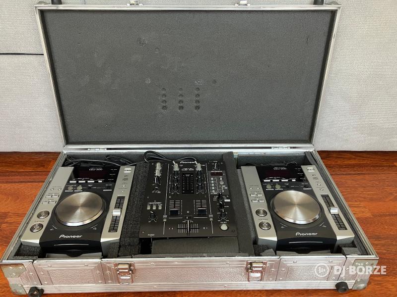 2x Pioneer CDJ-200 + 1x Pioneer DJM-400