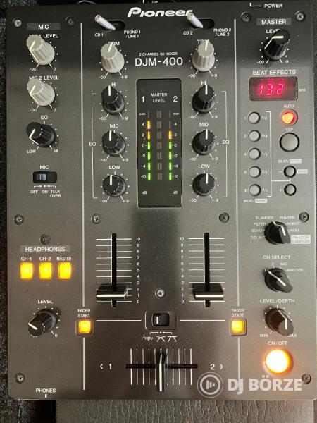 2x Pioneer CDJ-200 + 1x Pioneer DJM-400