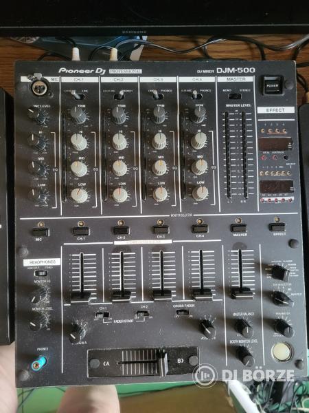 Pioneer Djm 500 és 2 db Gemini Mdj 500 és 600 Eladó