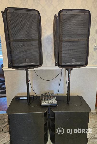Rcf Art-915A +Turbosound Milan M18b hangfalszett