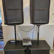 Rcf Art-915A +Turbosound Milan M18b hangfalszett